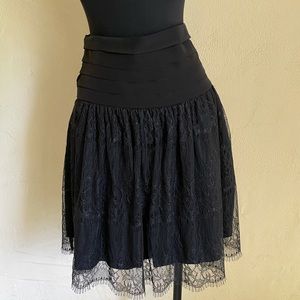 Tt Black Lace Skirt